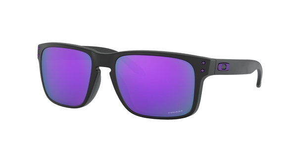 OAKLEY-HOLBROOK-9102 9102K6 MATTE BLACK(PRIZM VIOLET 55*18, Negre, hi-res 0