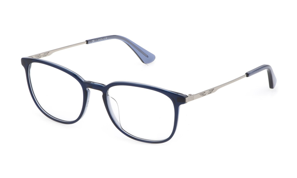 POLICE-D07/G 0N86 TOP BLU+GRIGIO LUCIDO 52*18, Blau, hi-res 0