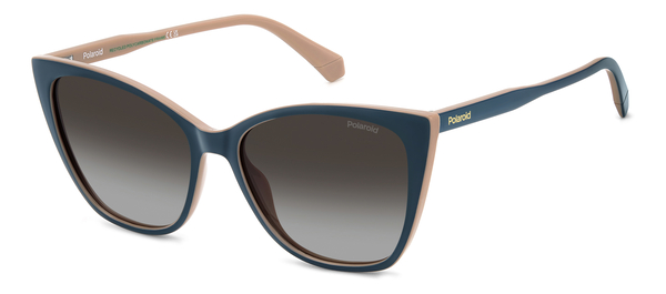 POLAROID-4181/S DB1*LA TEAL PINK(BROWN SHADED POLARIZED 56*16, Blavós | Rosa, hi-res 0