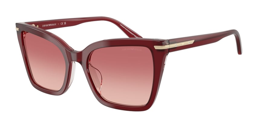 EMPORIO-4273BU/S 6377A5 SHINY BORDEAUX(PINK GRADIENT RED 53*19, , hi-res image number 0
