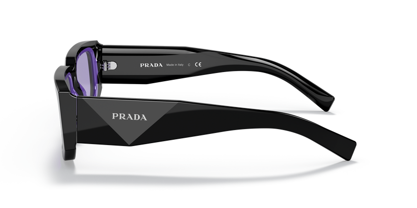 PRADA-06YS/S 02Z01O BLACK/BLUE VIOLET 53*21, Negre | Blau, hi-res image number 2