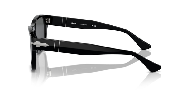 PERSOL-3341S/S 95/B1 BLACK(DARK GREY 55*19, Negre, hi-res 2