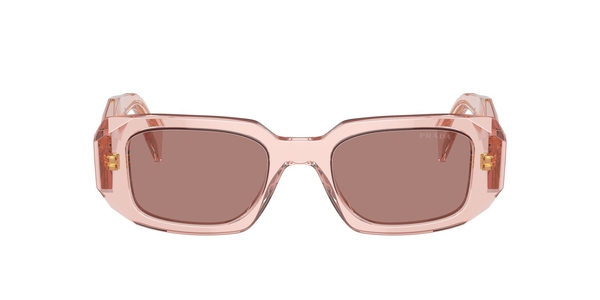 PRADA-17WS/S 19Q10D TRANSPARENT PEACH(LIGHT BROWN 49*20, Peach transparent, hi-res 1