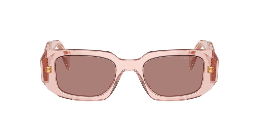 PRADA-17WS/S 19Q10D TRANSPARENT PEACH(LIGHT BROWN 49*20, Peach transparent, hi-res image number 1