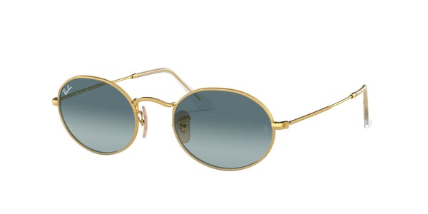 ray-ban oval flat rb 3547 001/3m 