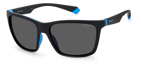 POLAROID-2126/S OY4*M9 BLACK AZURE(GREY POLARIZED 58*15, Negre, hi-res 0