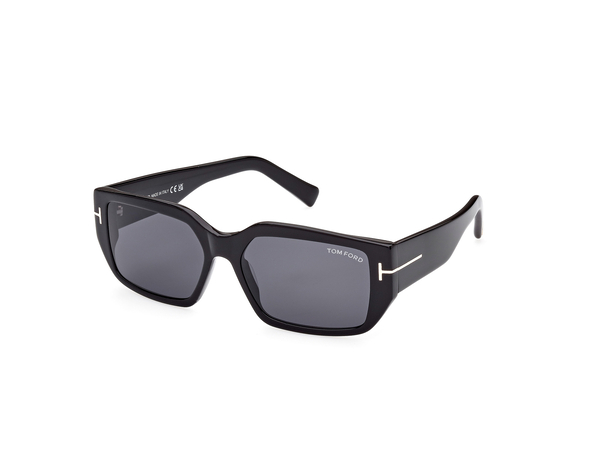 TOMFORD-0989/S 01A shiny black  (smoke 56*16, Negre, hi-res 0