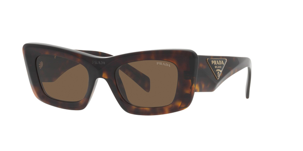 PRADA-13ZS/S 2AU06B TORTOISE(DARK BROWN 50*21, Marró, hi-res 0