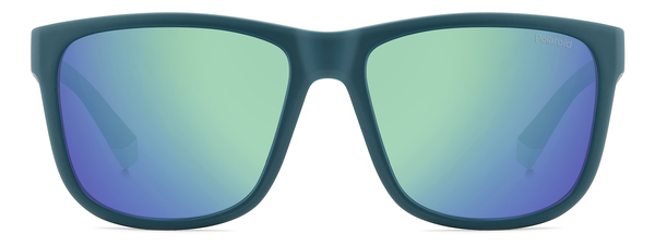 POLAROID-2155/S PYW*5Z MATTE TEAL(GREYGREEN MIRROR POLARIZED 57*17, Verd mat, hi-res 1