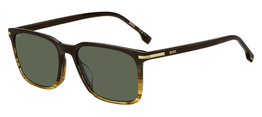 BOSS-1749/G/S NNG*QT BROWN SHADED HORN(GREEN 55*18, Marró, hi-res image number 0