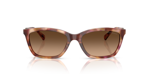 EMPORIO-4238/S 619674 SHINY HAVANA RED(GRADIENT BROWN 54*18, Havana vermell, hi-res 1