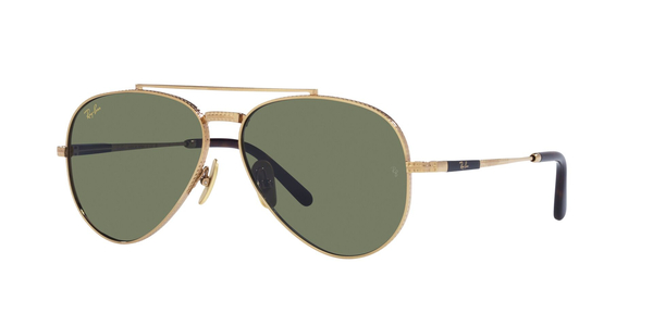 ray-ban aviator titanium rb 8225