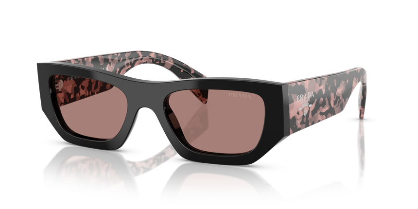 PRADA-A01S/S 13P60B BLACK(LIGHT BROWN 53*20, Negro, hi-res image number 0