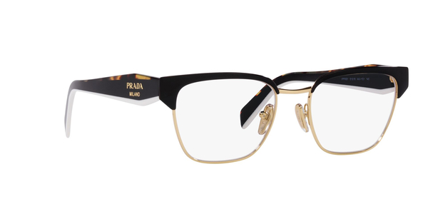 PRADA-65YV/G AAV1O1 BLACK/PALE GOLD 53*18, Negre, hi-res 1