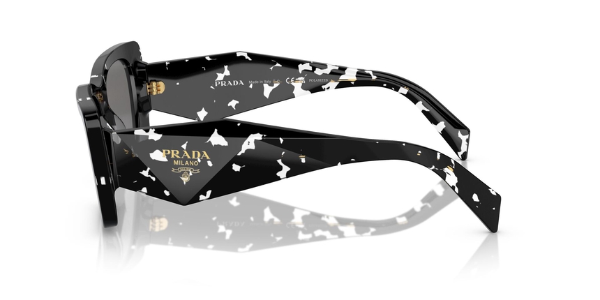 PRADA-08YS/S 15S5Z1 BLACK CRYSTAL TORTOISE(DARK GREY POLAR 51*18, Negre | Transparent, hi-res image number 2