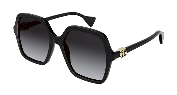 GUCCI-1072S/S 001 BLACK GREY 56*19, Negre, hi-res 0