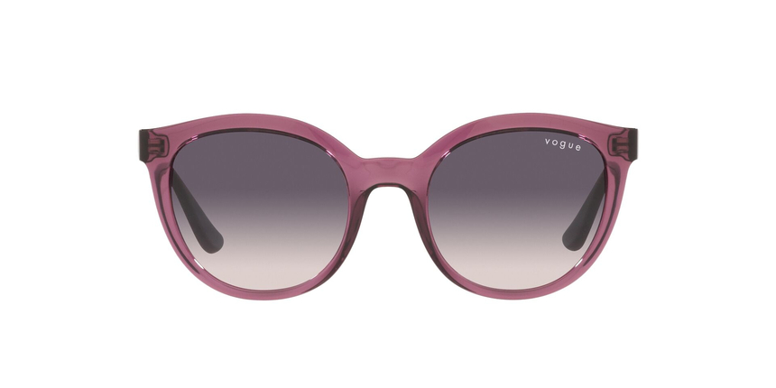 VOGUE-5427/S 276136 TRANSPARENT PURPLE(PINK GRADIENT DARK GREY 50*20, Vermell-Violeta, hi-res image number 3