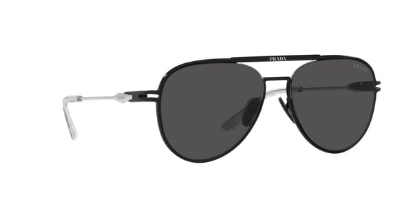 PRADA-54ZS/S 1BO5S0 MATTE BLACK(DARK GREY 57*16, , hi-res 1 PRADA-54ZS/S 1BO5S0 MATTE BLACK(DARK GREY 57*16, , hi-res 1
