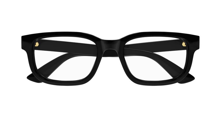 GUCCI-1584O/G 001 BLACK-BLACK-TRANSPARENT 53*18, Negre, hi-res image number 1