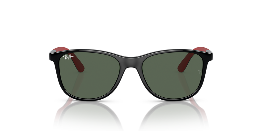 RJ-9077S 713171 BLACK ON RUBBER RED (DARK GREEN) 49*16, Negre | Vermell, hi-res image number 1
