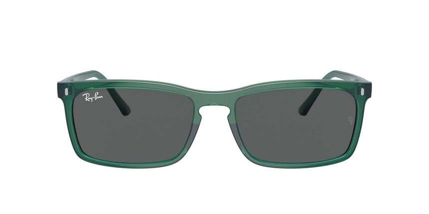 RB-4435 6615B1 TRANSPARENT GREEN(DARK GREY 59*18, Verd transparent, hi-res image number 1