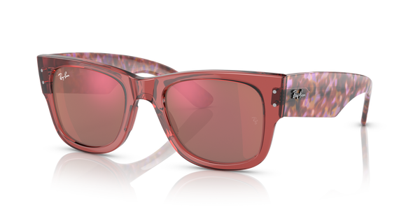 RB-0840S/S 66372K PINK TRANSPARENTE 51*21, Rosa transparent, hi-res 0
