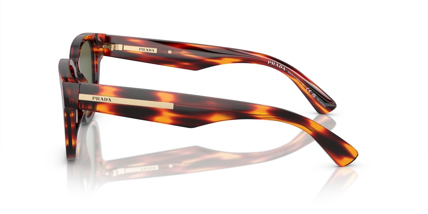 PRADA-A04S/S 13O03R HAVANA RED(GREEN POLAR 52*20, Havana vermell, hi-res image number 2