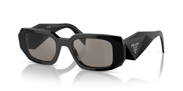 PRADA-17WS/S 1AB07Z BLACK (GREY MIRROR INTERNAL SILVER) 49*20, Negre, hi-res 0