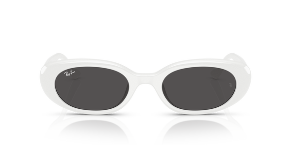 RB-4441D 677287 WHITE(DARK BROWN 53*21, Blanc, hi-res 1