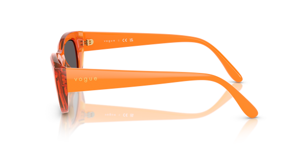 VOGUE-5616S/S 318287 TRANSPARENT ORANGE 51*21, , hi-res 2
