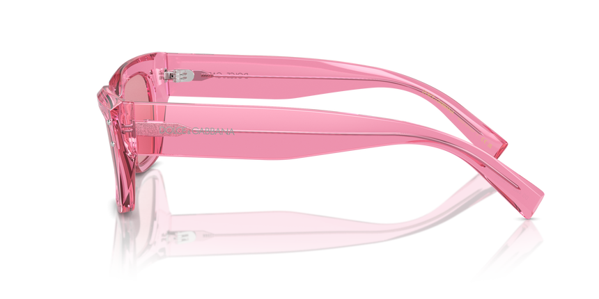 GABBANA-4462/S 314830 TRANSPARENT PINK(PINK MIRROR INTERNAL SILVER 52*18, Rosa transparent, hi-res image number 2