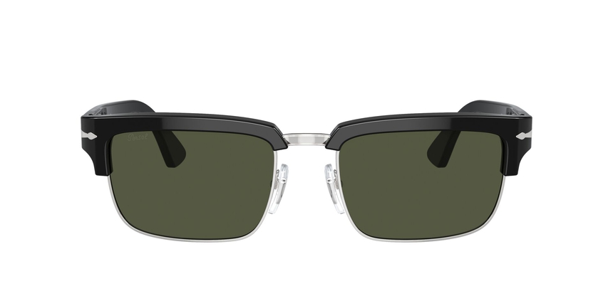 PERSOL-3354S/S 95/31 BLACK/SILVER(GREEN 56*20, , hi-res image number 1