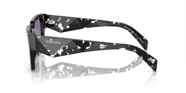 PRADA-A06S/S 15O50B TORTOISE BLACK CRYSTAL(VIOLET MIRROR INTERNAL SILVER 50*21, Negre | Transparent, hi-res 2