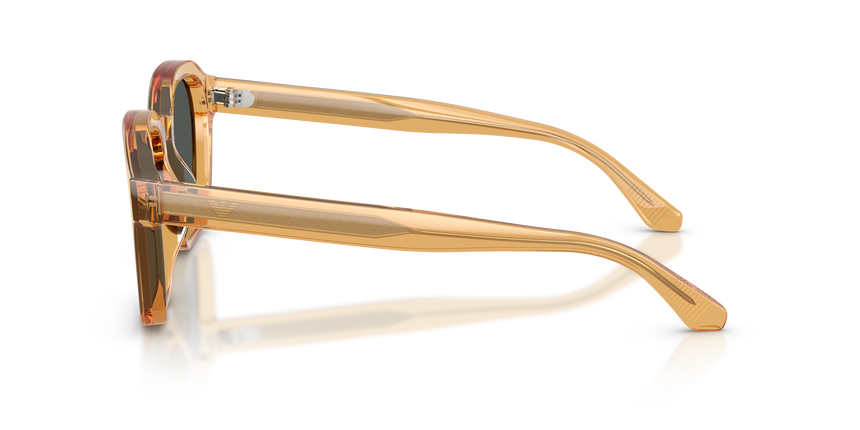 EMPORIO-4245U/S 624687 SHINY TRANSPARENT YELLOW(DARK GREY 54*21, , hi-res image number 2