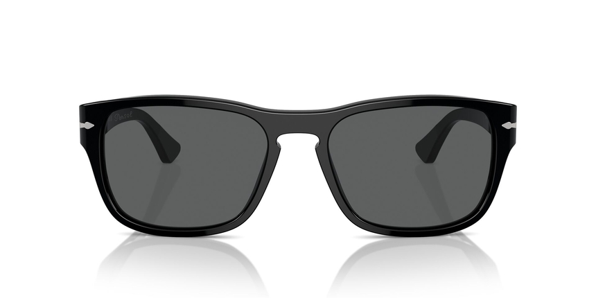 PERSOL-3341S/S 95/B1 BLACK(DARK GREY 55*19, Negre, hi-res image number 1