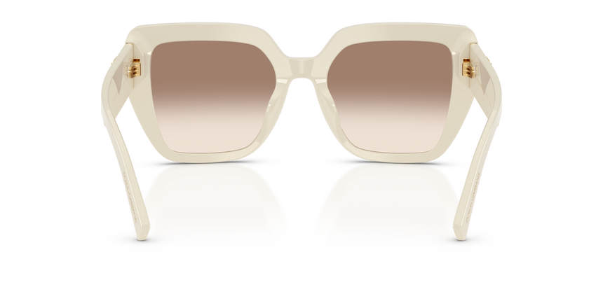 GABBANA-4538/S 331294 CREAM(GRADIENT BROWN MIRROR SILVER 54*20, , hi-res image number 3