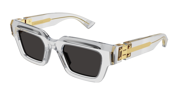 BOTTEGA-1230S/S 001 Cristal GREY/Oro(GREY 49*23, Transparente, hi-res 0