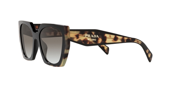 PRADA-15WS/S 3890A7 BLACK/MEDIUM TORTOISE(GREY GRADIENT 54*19, Negre, hi-res 1