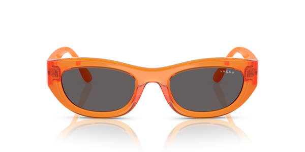 VOGUE-5616S/S 318287 TRANSPARENT ORANGE 51*21, , hi-res 1