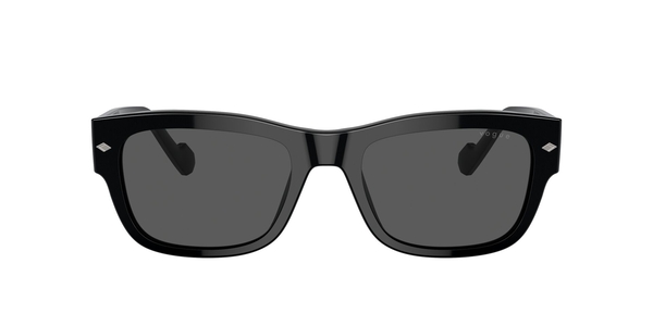 VOGUE-5530/S W44/87 BLACK(DARK GREY 55*20, Negre, hi-res 1