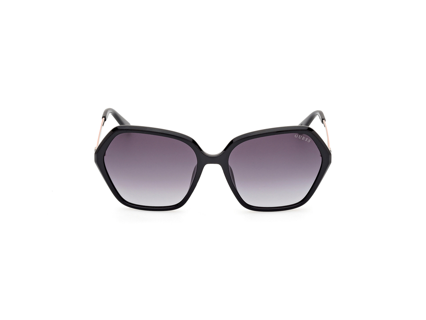GUESS-00134/S 01B shiny black 55*16, Negre, hi-res image number 1