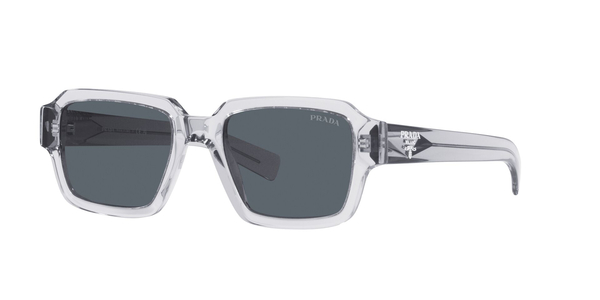 PRADA-02ZS/S U430A9 TRANSPARENT GREY(BLUE 52*20, Transparent, hi-res 0