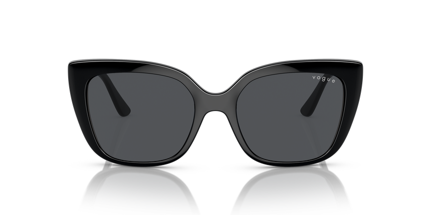VOGUE-5337S/S W44/87 BLACK(GREY 53*18, , hi-res image number 1