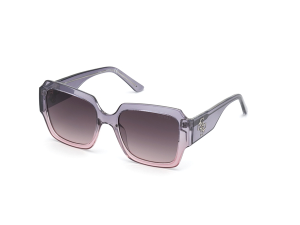 GUESS-7681/S 20B gris / otro / gris degradado 54*19, Rosa-Transparent-Violeta, hi-res 0