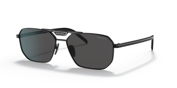 PRADA-58YS/S 1AB5S0 BLACK (GREY 57*15, , hi-res 0