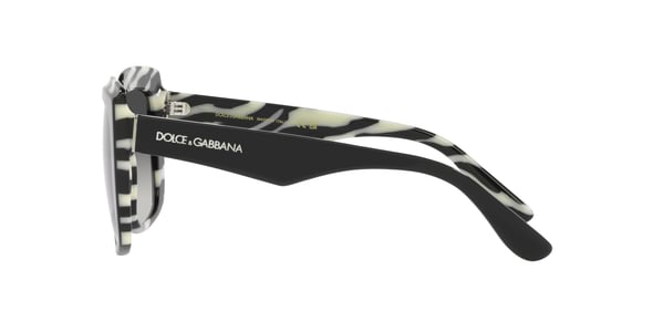 GABBANA-4414/S 33728G TOP BLACK ON ZEBRA(GREY GRADIENT 54*20, , hi-res 4 GABBANA-4414/S 33728G TOP BLACK ON ZEBRA(GREY GRADIENT 54*20, , hi-res 4
