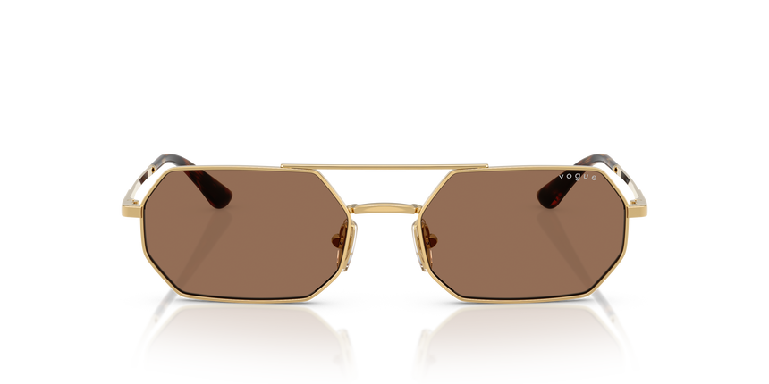 VOGUE-4329S/S 280/73 GOLD(DARK BROWN 55*18, , hi-res image number 1