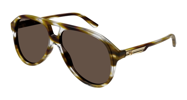 GUCCI-1286S/S 003 HAVANA(MARRON 59*12, Havana, hi-res 0