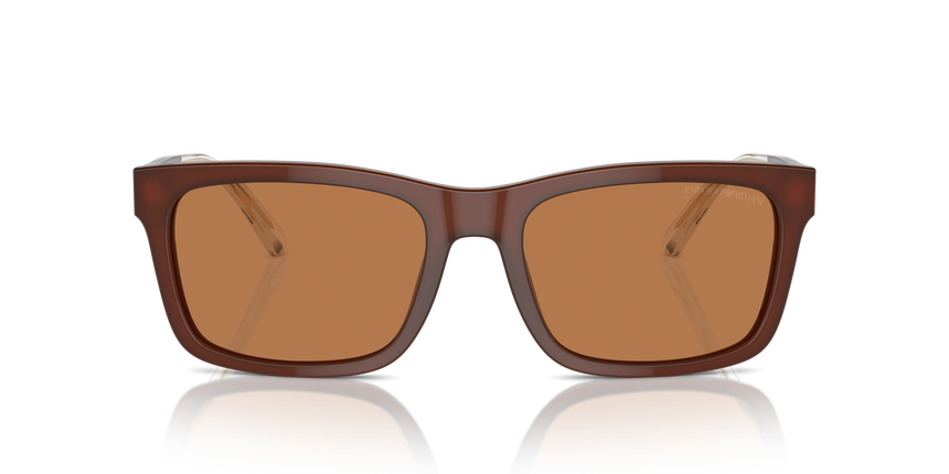 EMPORIO-4224/S 609573 SHINY OPALINE BROWN(BROWN 57*19, Marró, hi-res image number 1