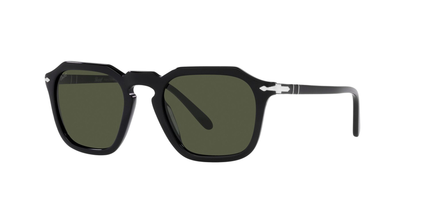 PERSOL-3292S/S 95/31 BLACK(GREEN 50*21, Negre, hi-res image number 0